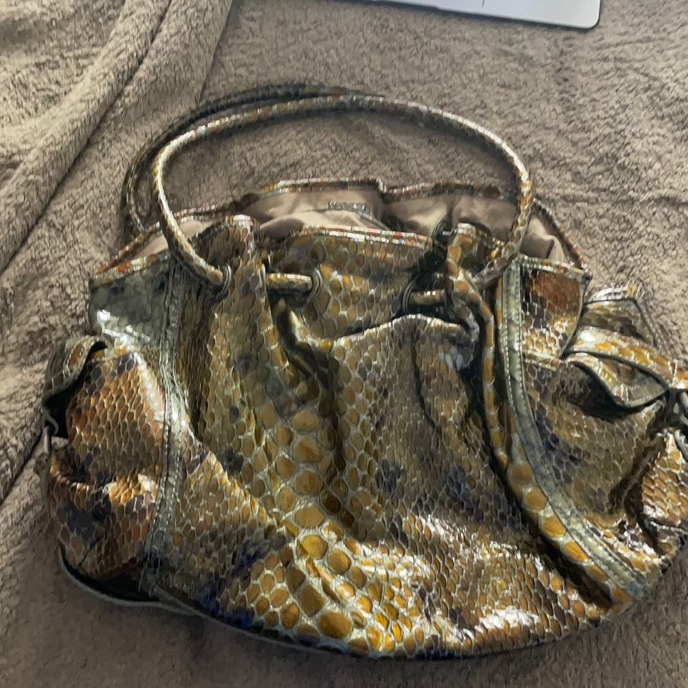 Vintage Cole Haan Snakeskin Purse